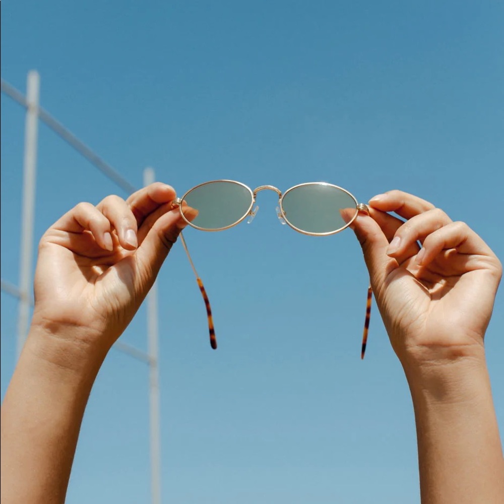 Crap Eyewear Gold The New Riddim Sunglasses
